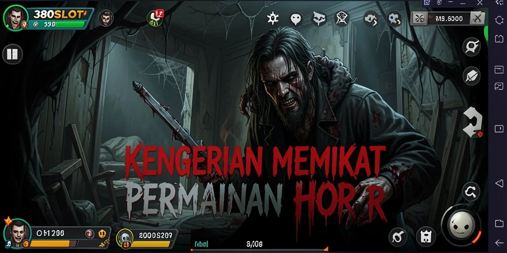 Tampilan gameplay 380SLOT yang menegangkan dan menyeramkan.
