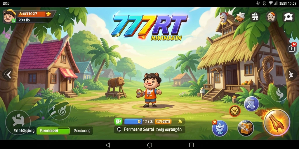 Gameplay <strong>777RT</strong> yang santai dan menyenangkan penuh warna.
