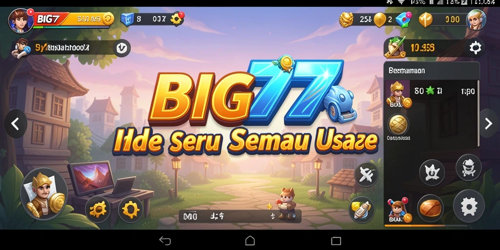 Screenshot BIG77 menampilkan gameplay seru dalam genre Idle.