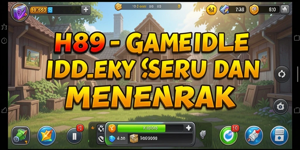 Tampilan screenshot H89 menampilkan aksi gameplay Idle yang menarik.