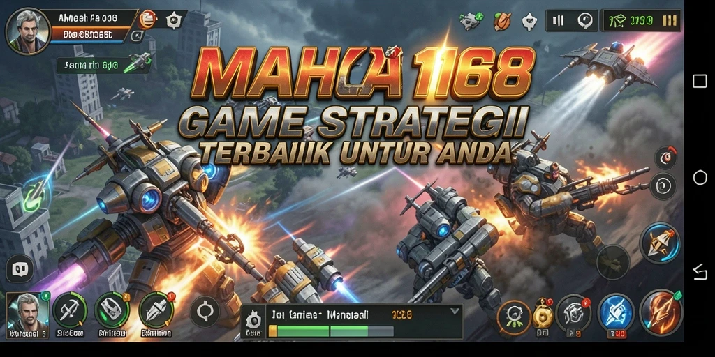 Tampilan gameplay MAHA168 yang memukau dan strategis.