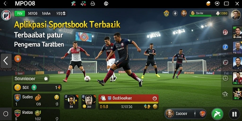 Tampilan menarik dari gameplay Sportsbook di MPO08.
