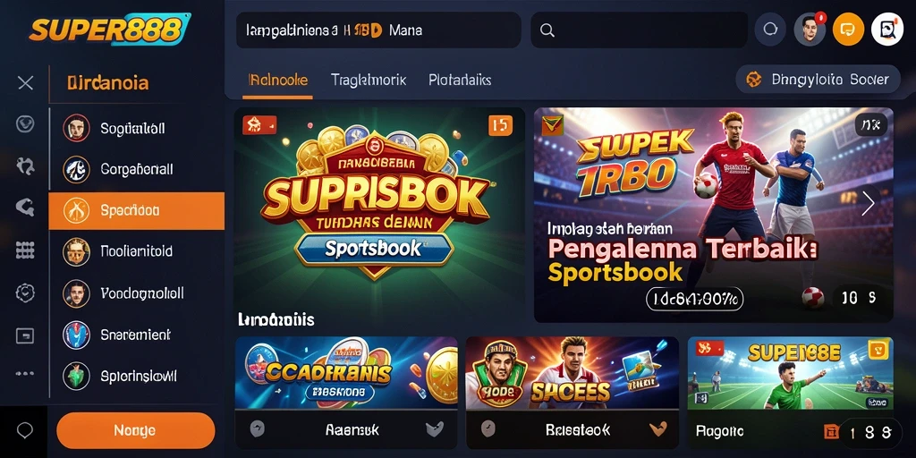 Tampilan gameplay <strong>SUPER88</strong> dengan fitur taruhan yang mengesankan.